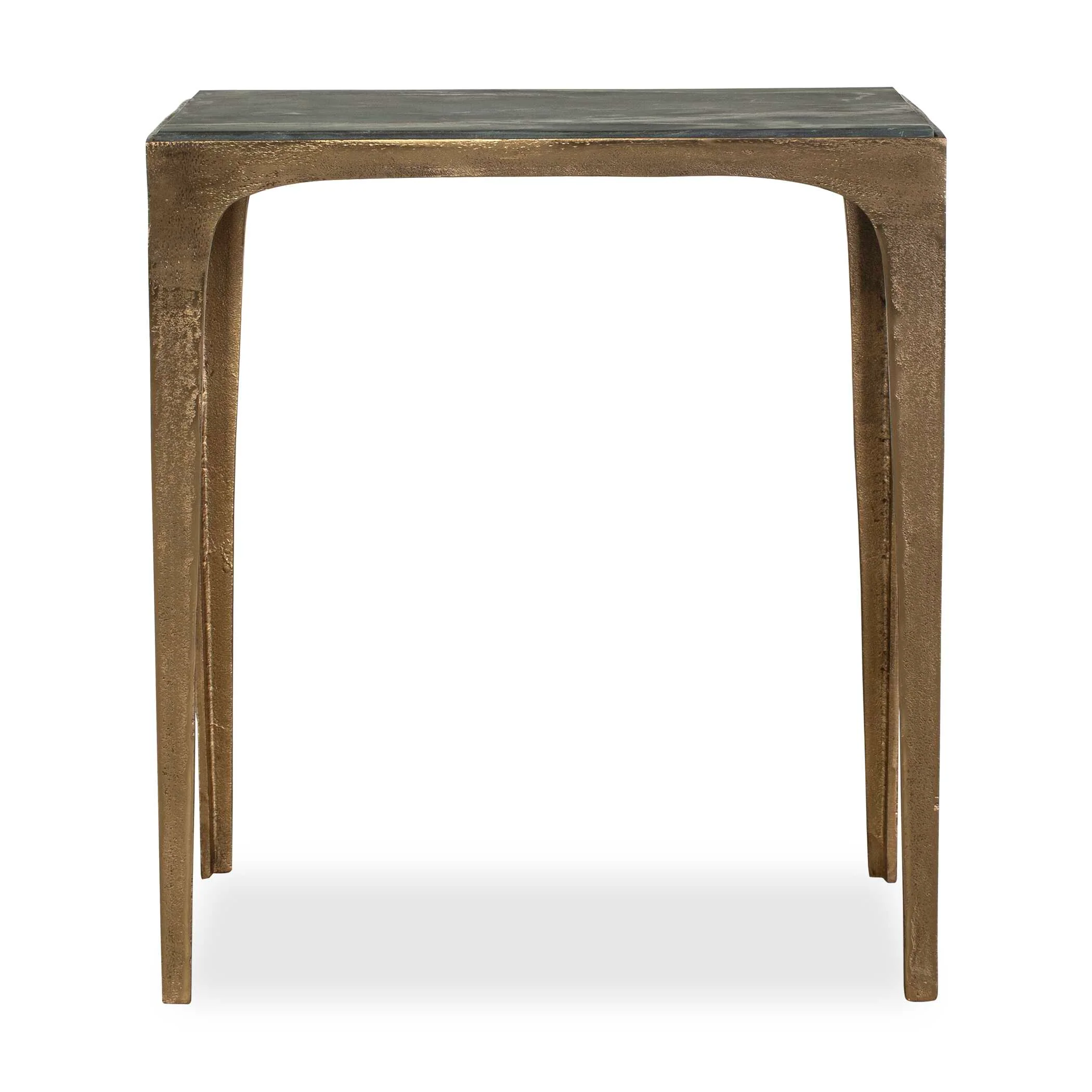 Marine Black Marble Accent Table