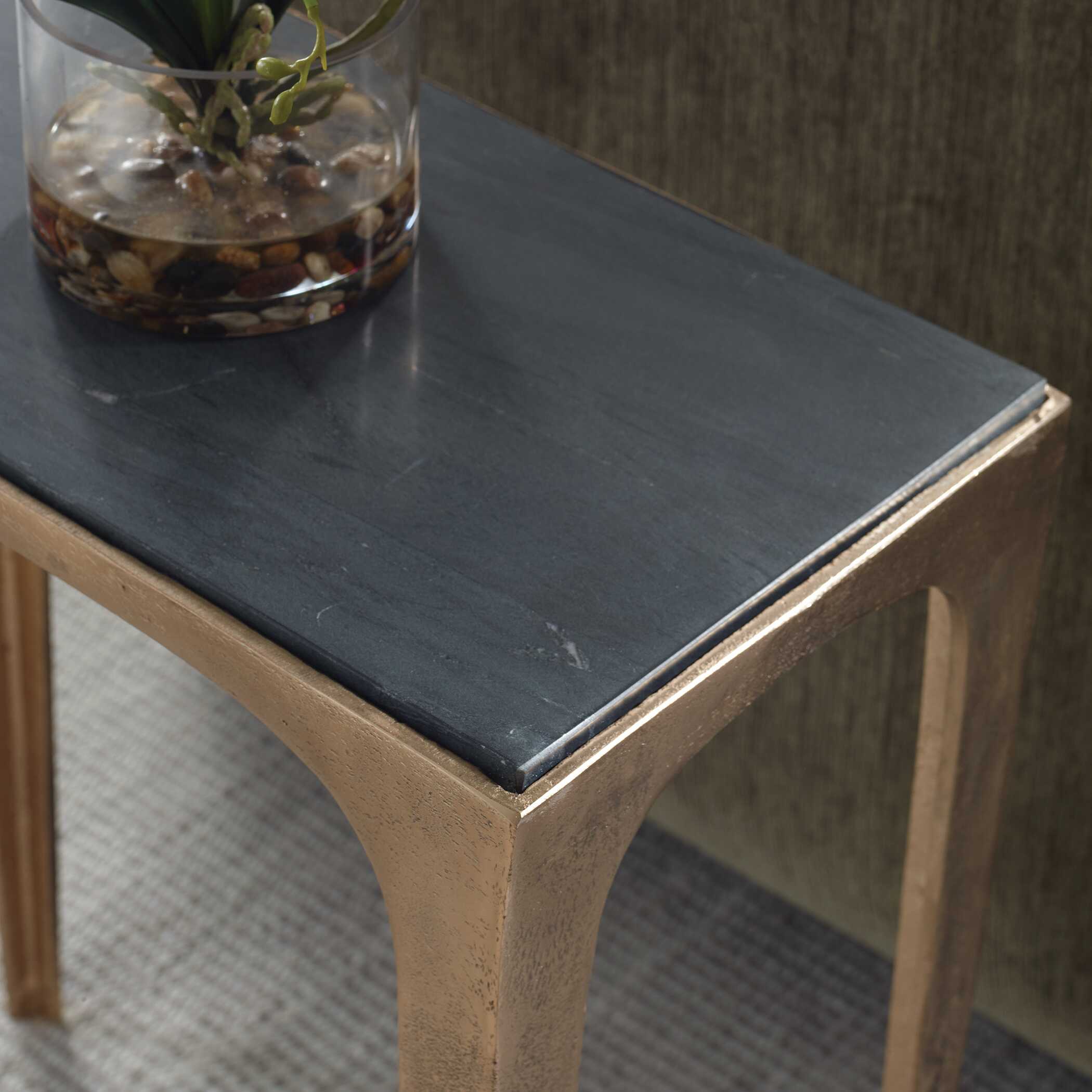 Marine Black Marble Accent Table - Image 6