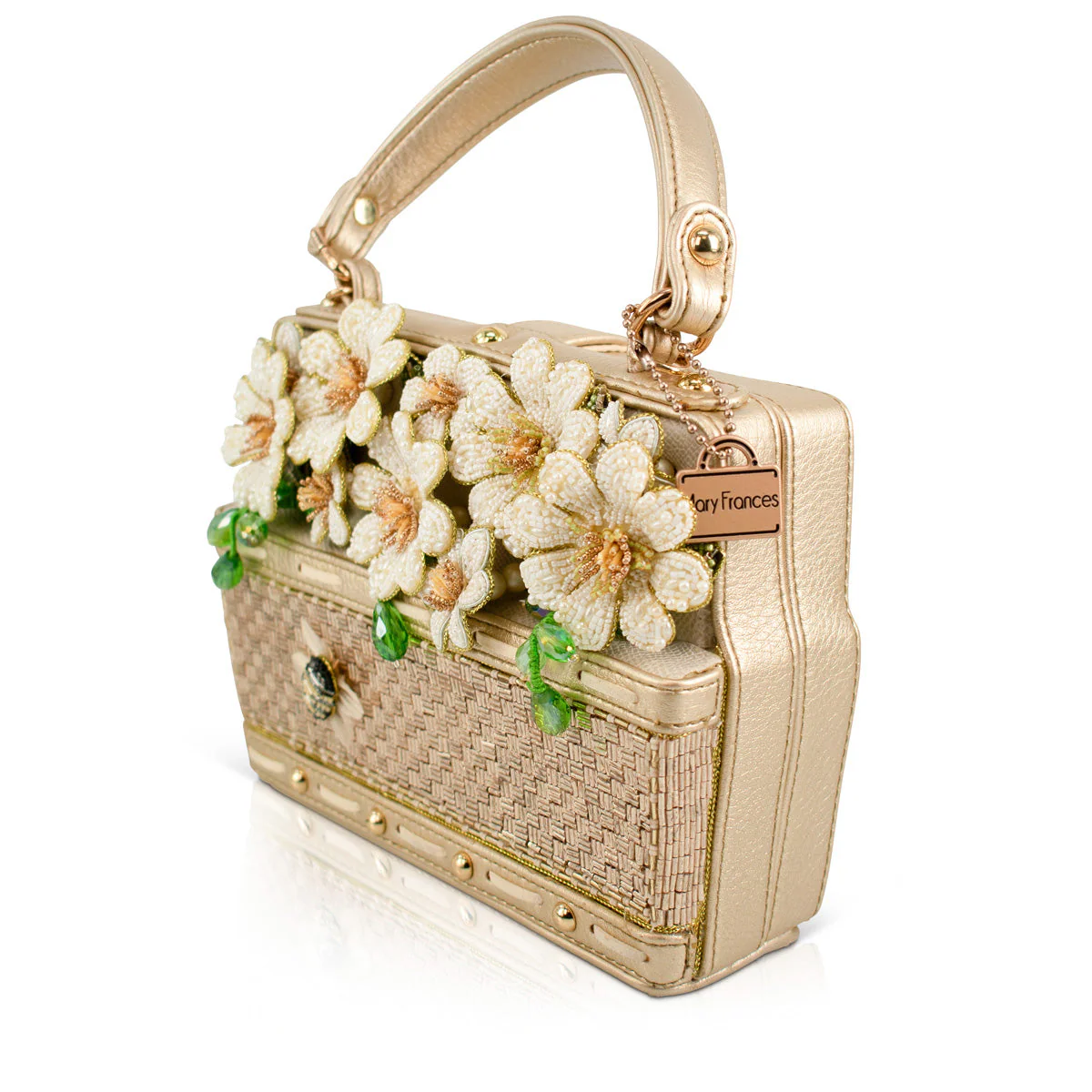 Mary Frances Basket Of Sunshine Top Handle Handbag - Image 4