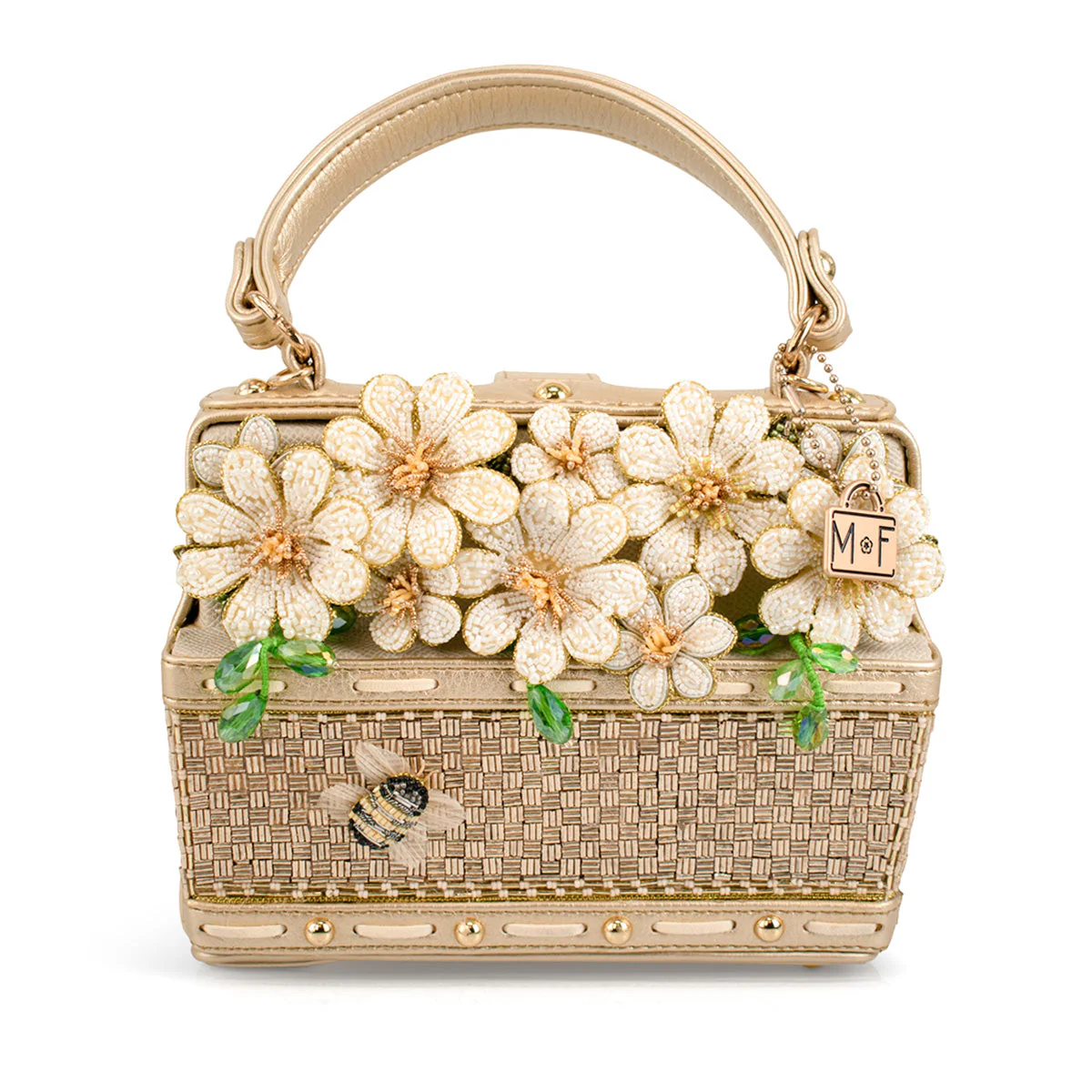 Mary Frances Basket Of Sunshine Top Handle Handbag - Image 6