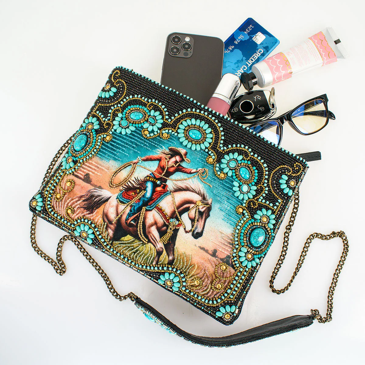 Mary Frances Cowgirl Crossbody Handbag - Image 8