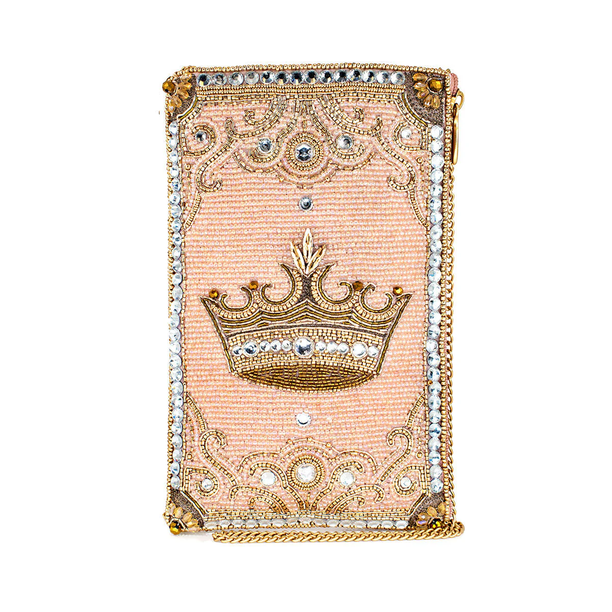 Mary Frances Crowned Jewel Crossbody Phone Bag