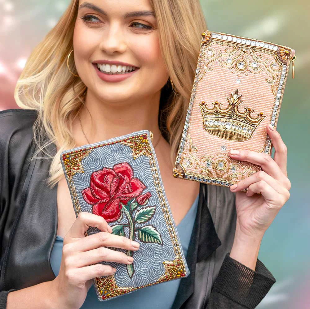 Mary Frances Crowned Jewel Crossbody Phone Bag - Image 2