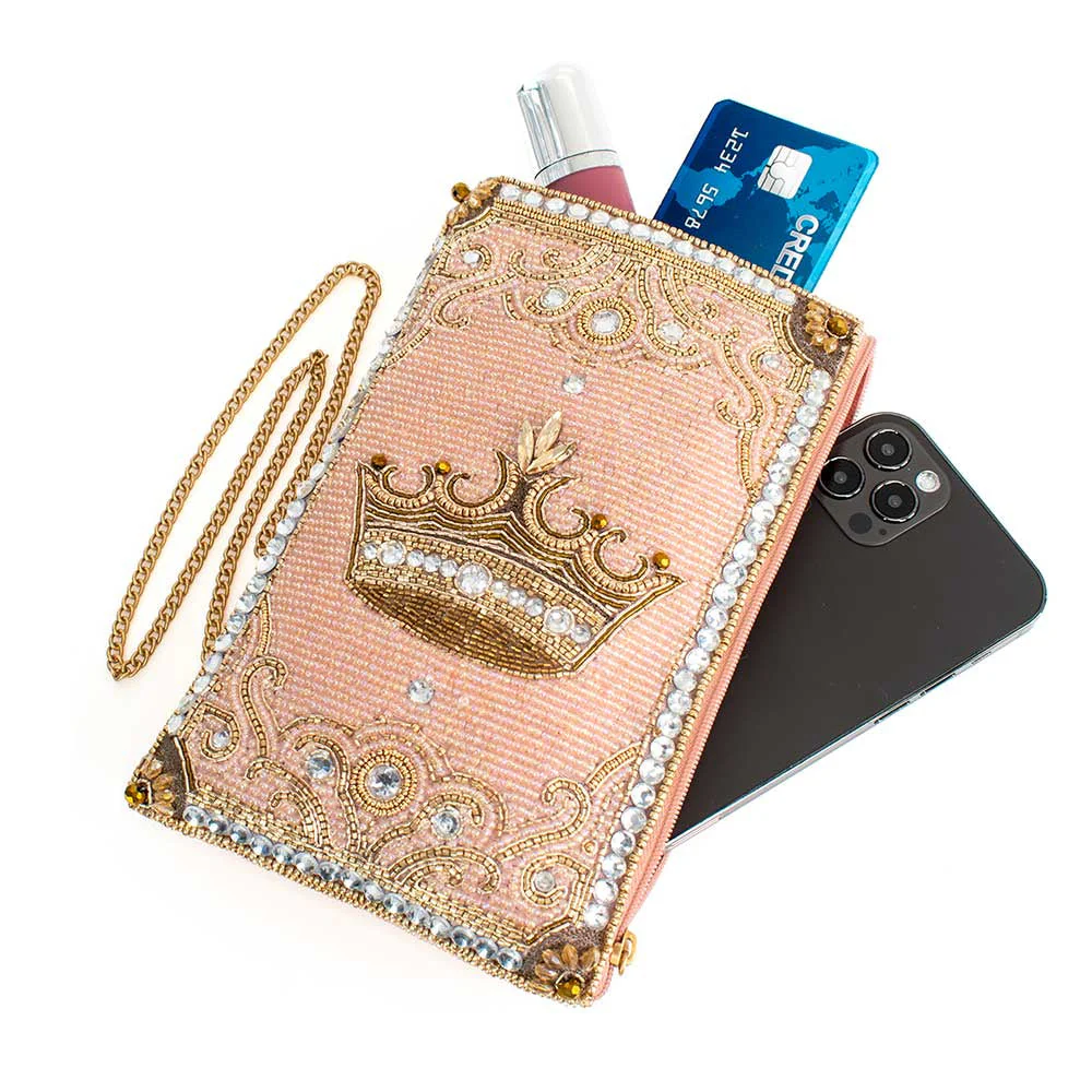 Mary Frances Crowned Jewel Crossbody Phone Bag - Image 8