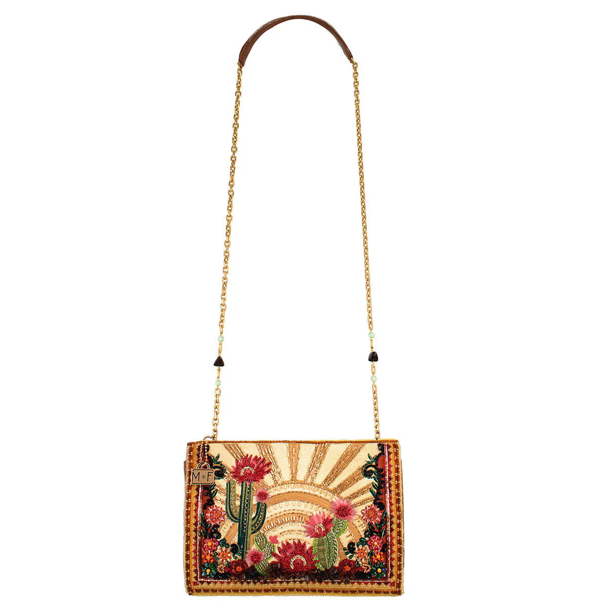 Mary Frances Desert Sunrise Crossbody Handbag - Image 6