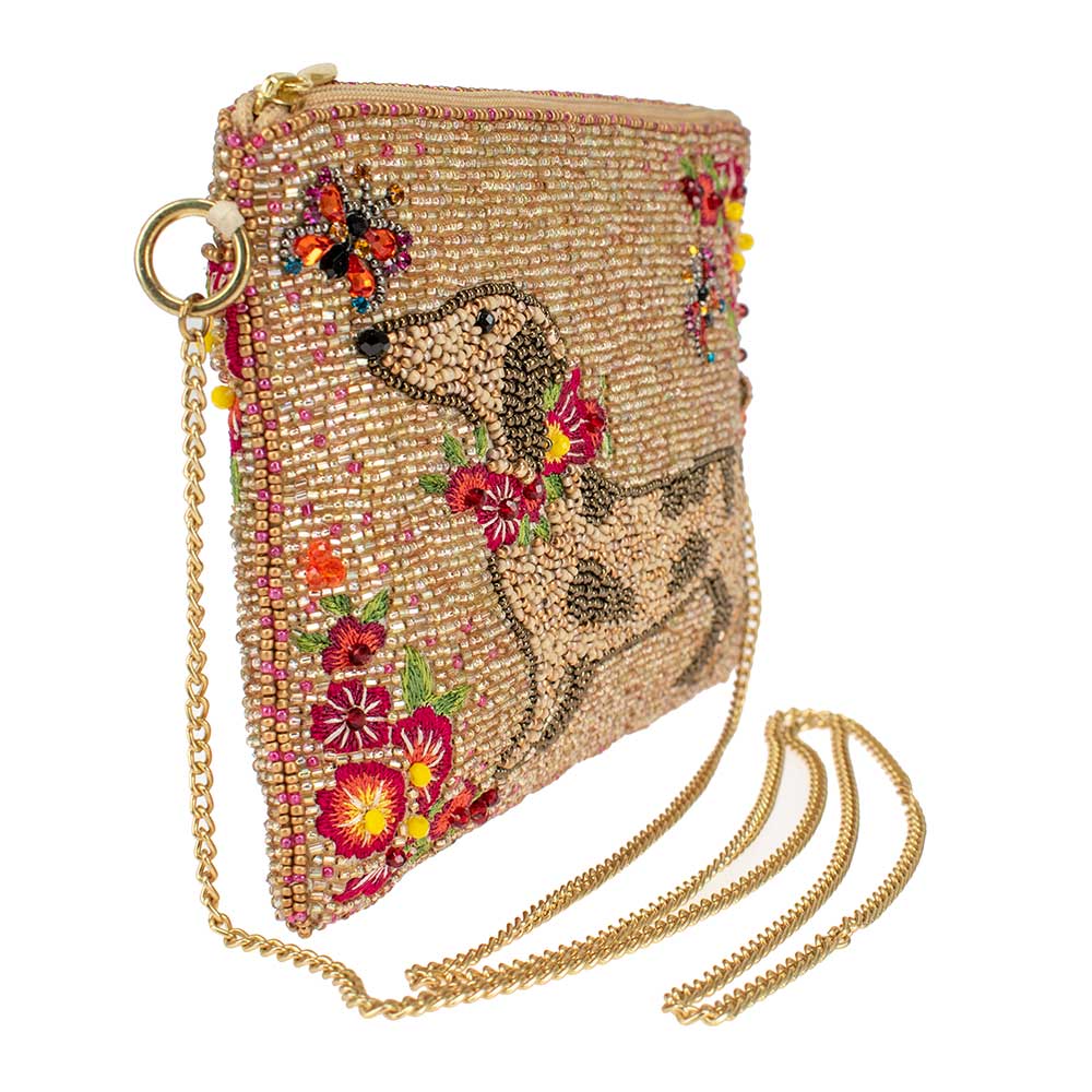 Mary Frances Doxie Beaded Crossbody Mini Handbag - Image 3