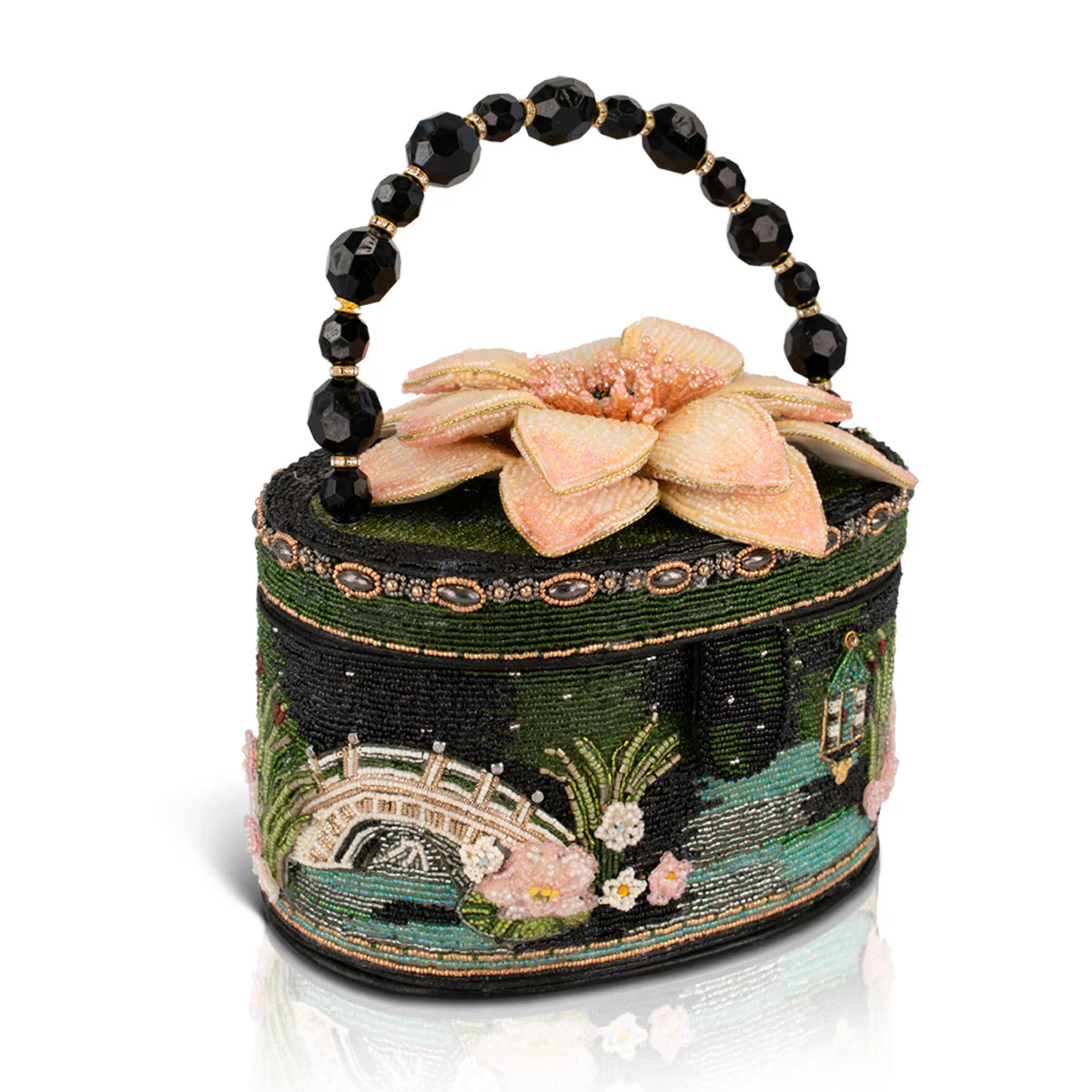Mary Frances Floating Lotus Top Handle - Image 3