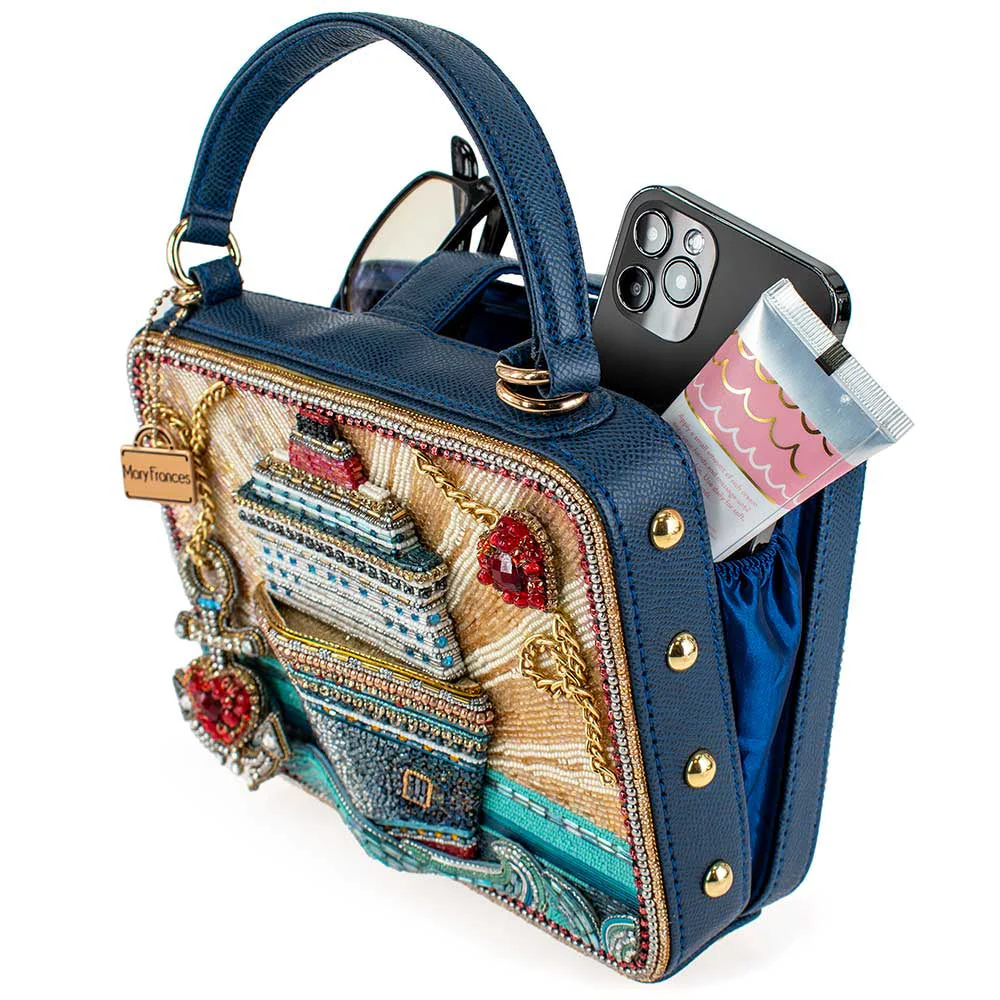 Mary Frances Full Steam Ahead top Handle Bag - Image 11