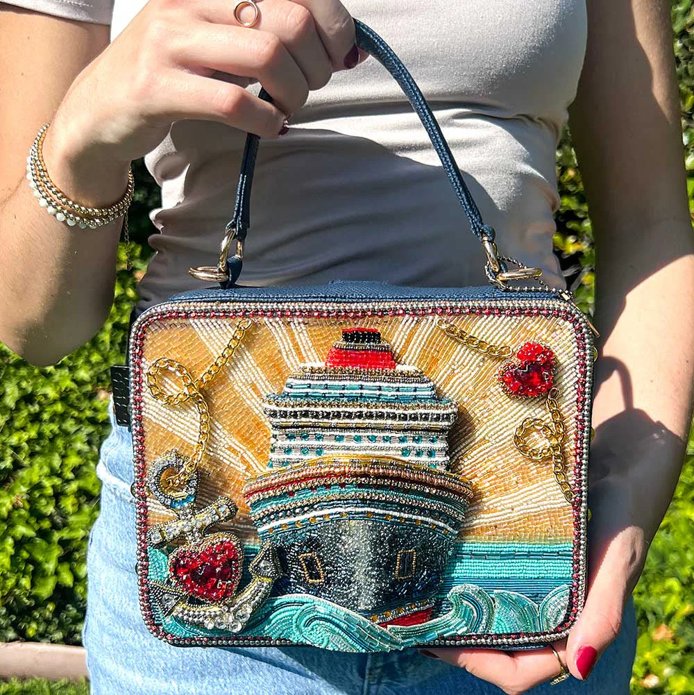 Mary Frances Full Steam Ahead top Handle Bag - Image 2