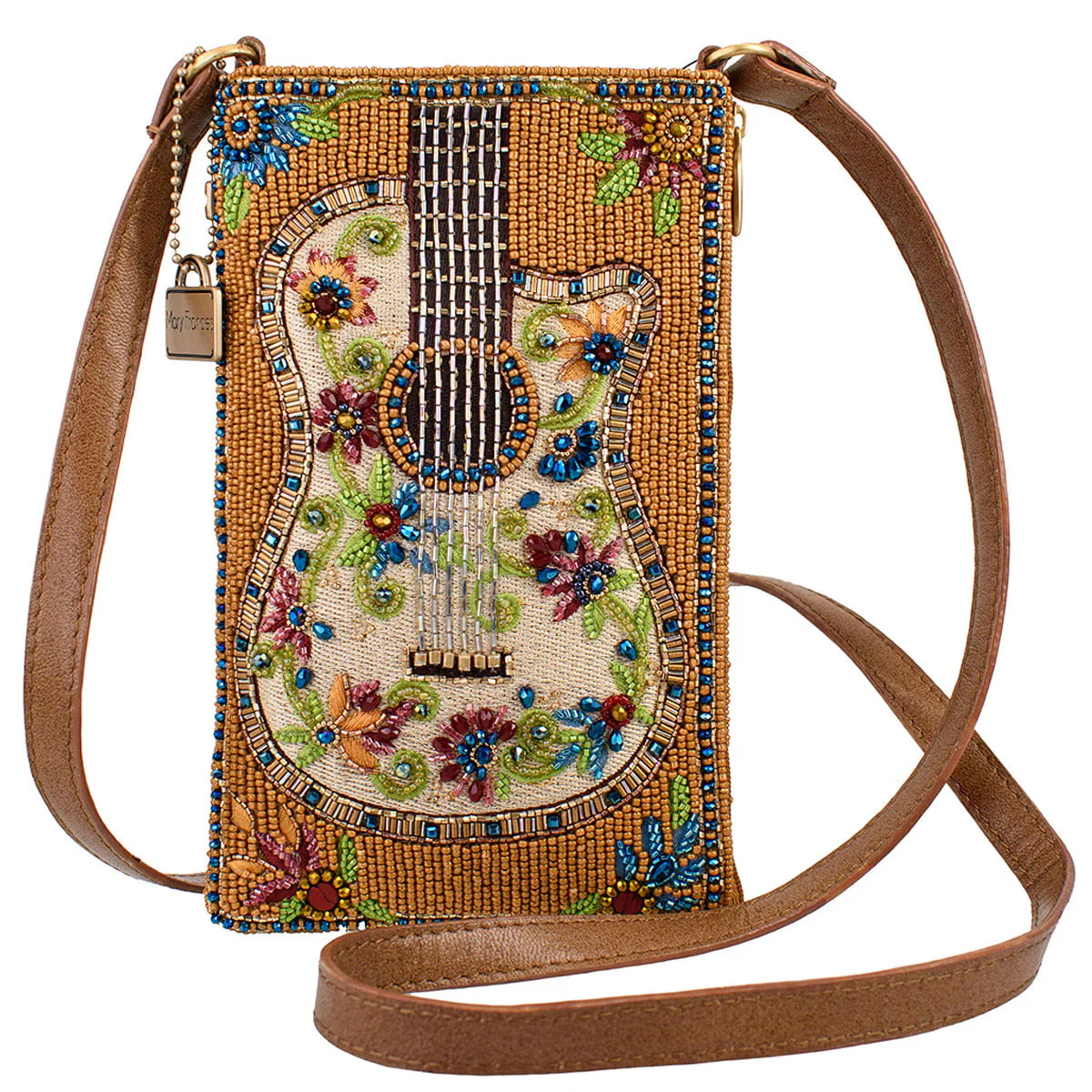 Mary Frances Garden Groove Crossbody Phone Bag