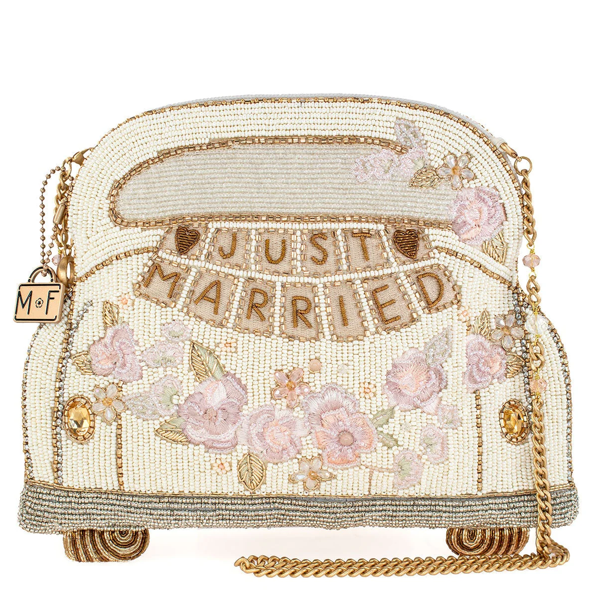 Mary Frances Just Married Crossbody