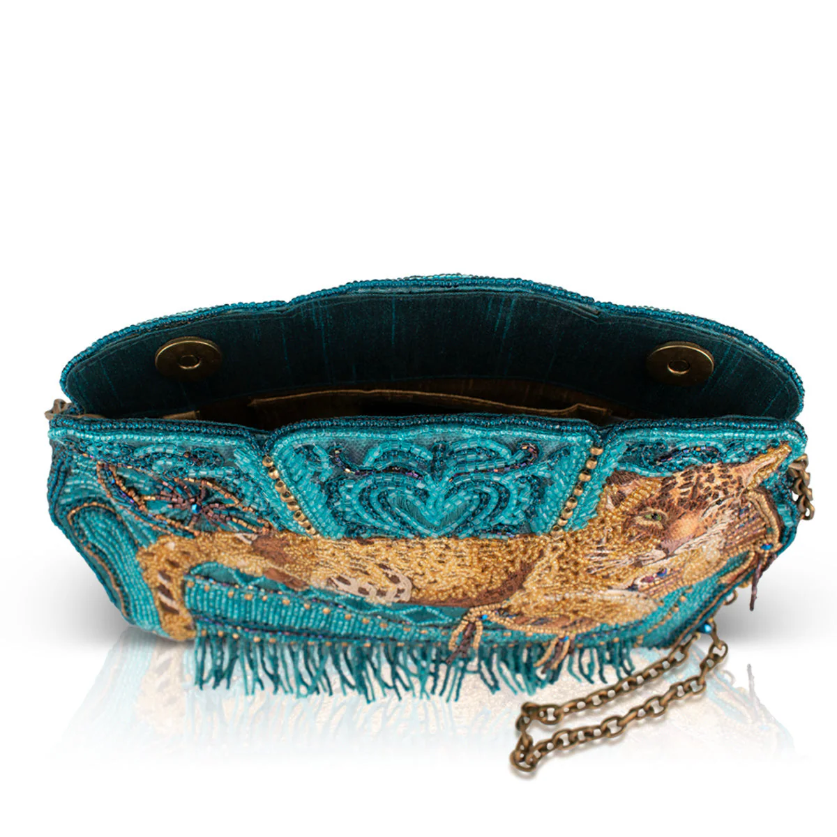Mary Frances Lazy Leopard Crossbody Handbag - Image 6