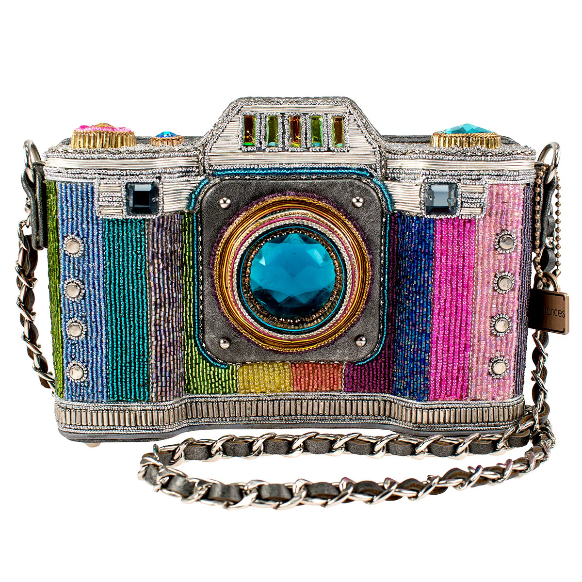 Mary Frances Life in Color Crossbody Camera Handbag