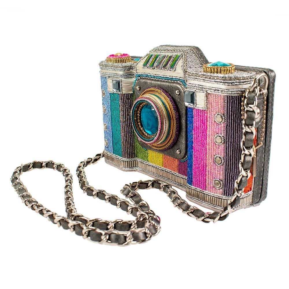 Mary Frances Life in Color Crossbody Camera Handbag - Image 4