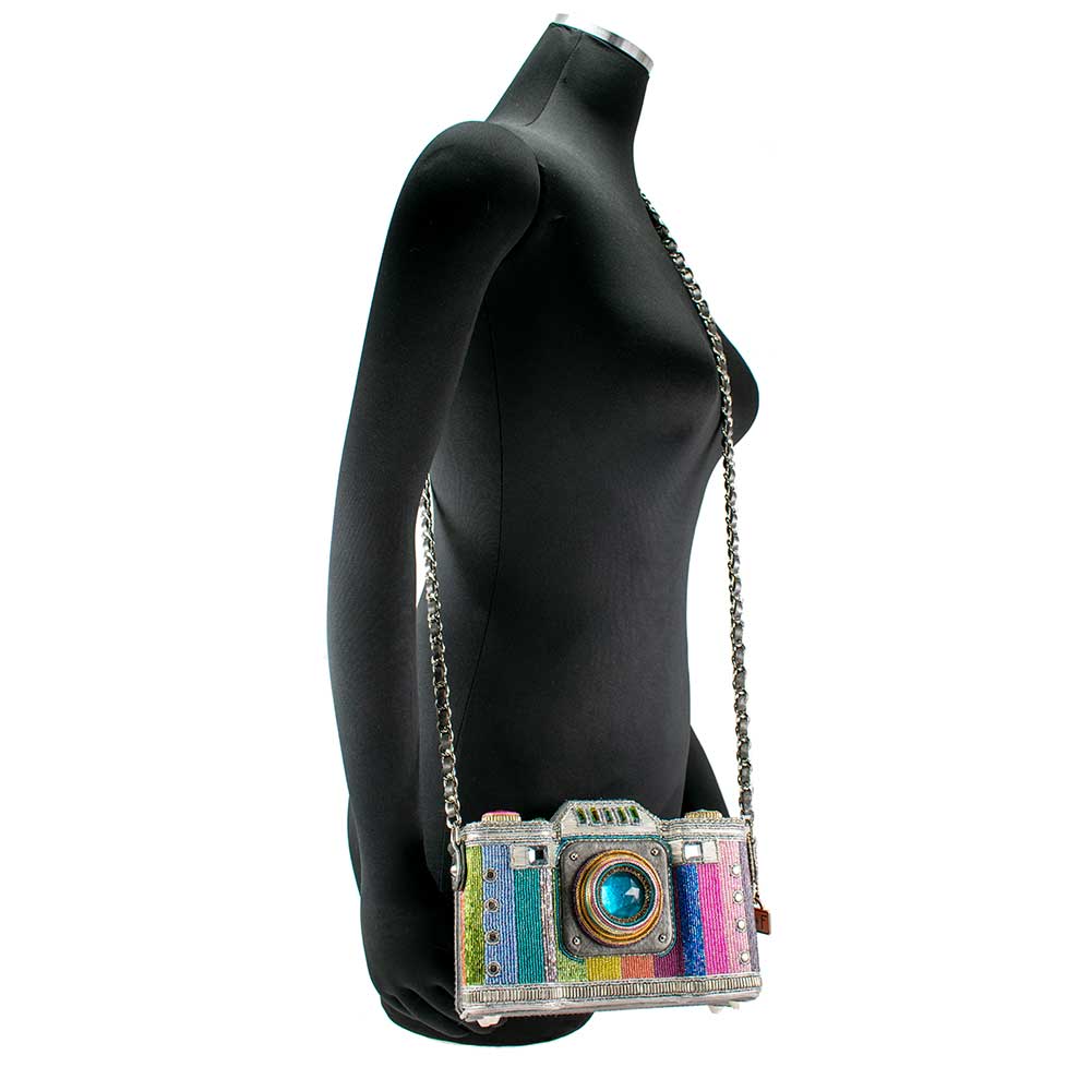 Mary Frances Life in Color Crossbody Camera Handbag - Image 7