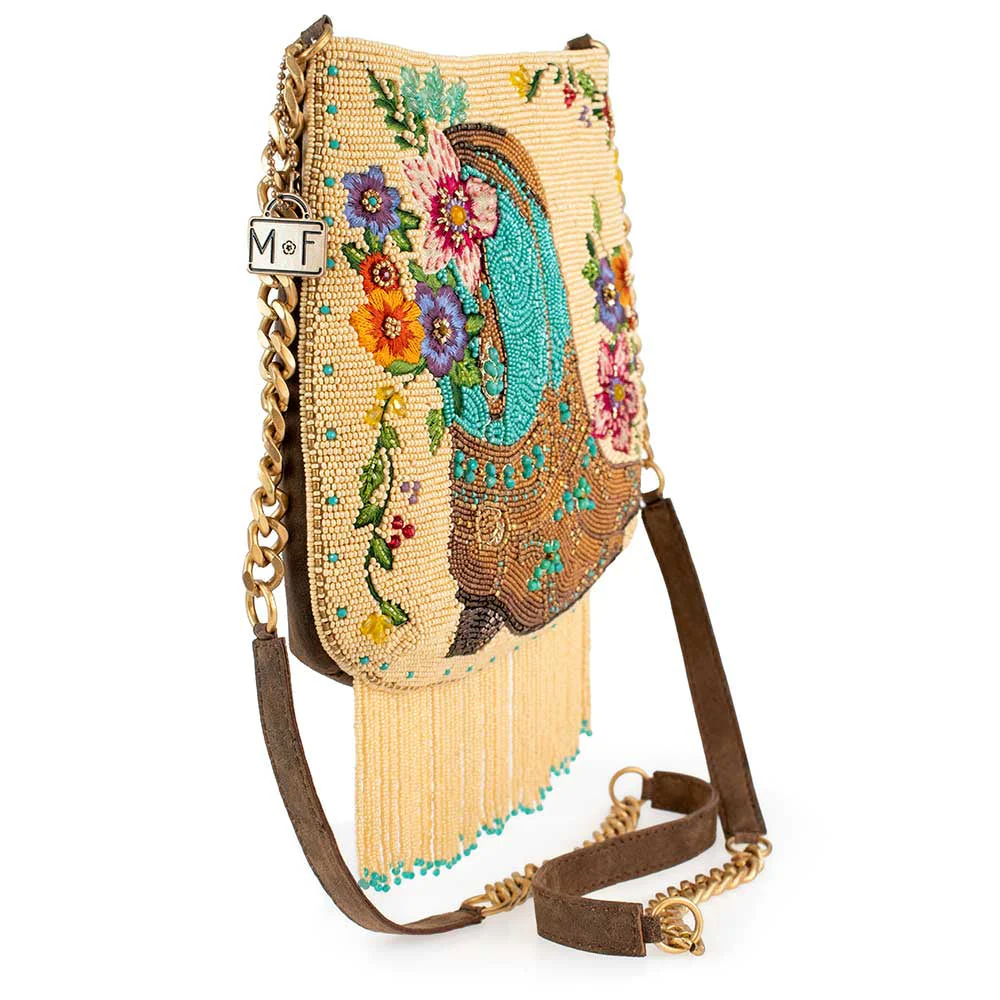 Mary Frances Line Dance Crossbody Handbag - Image 4