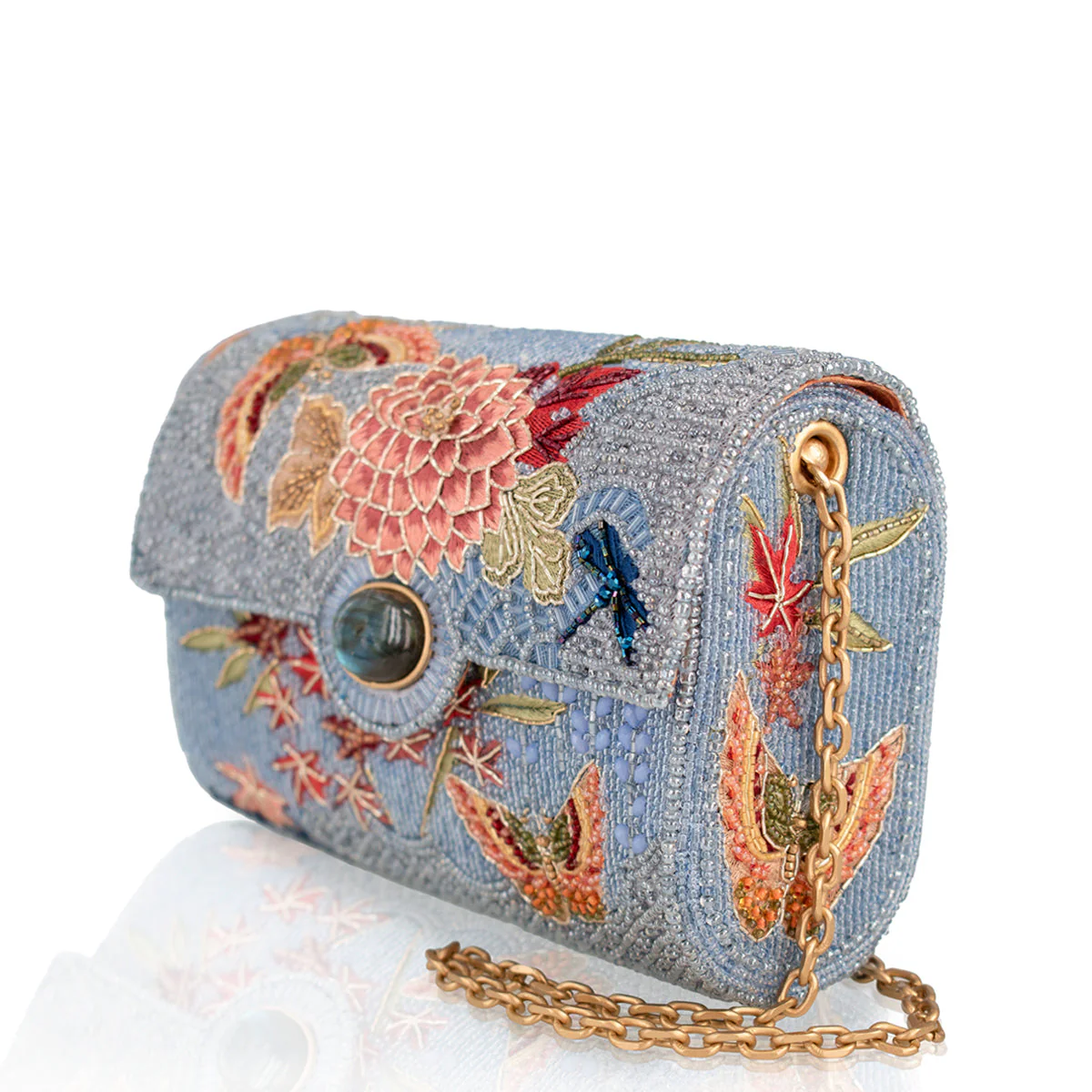 Mary Frances Lotus Mist Crossbody Handbag - Image 4