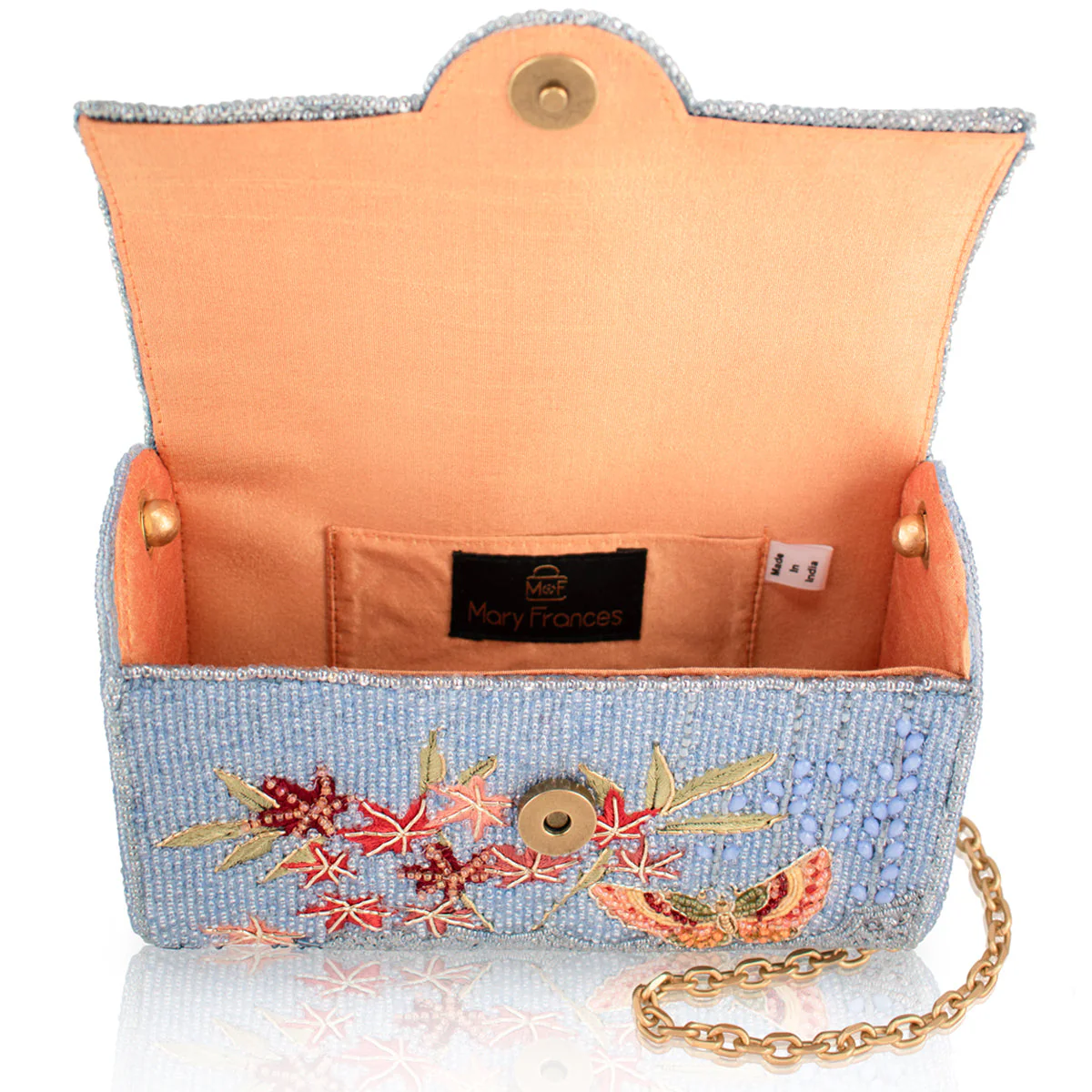 Mary Frances Lotus Mist Crossbody Handbag - Image 5