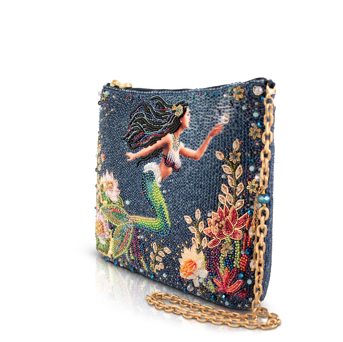 Mary Frances Mermaid Magic Crossbody Handbag - Image 4