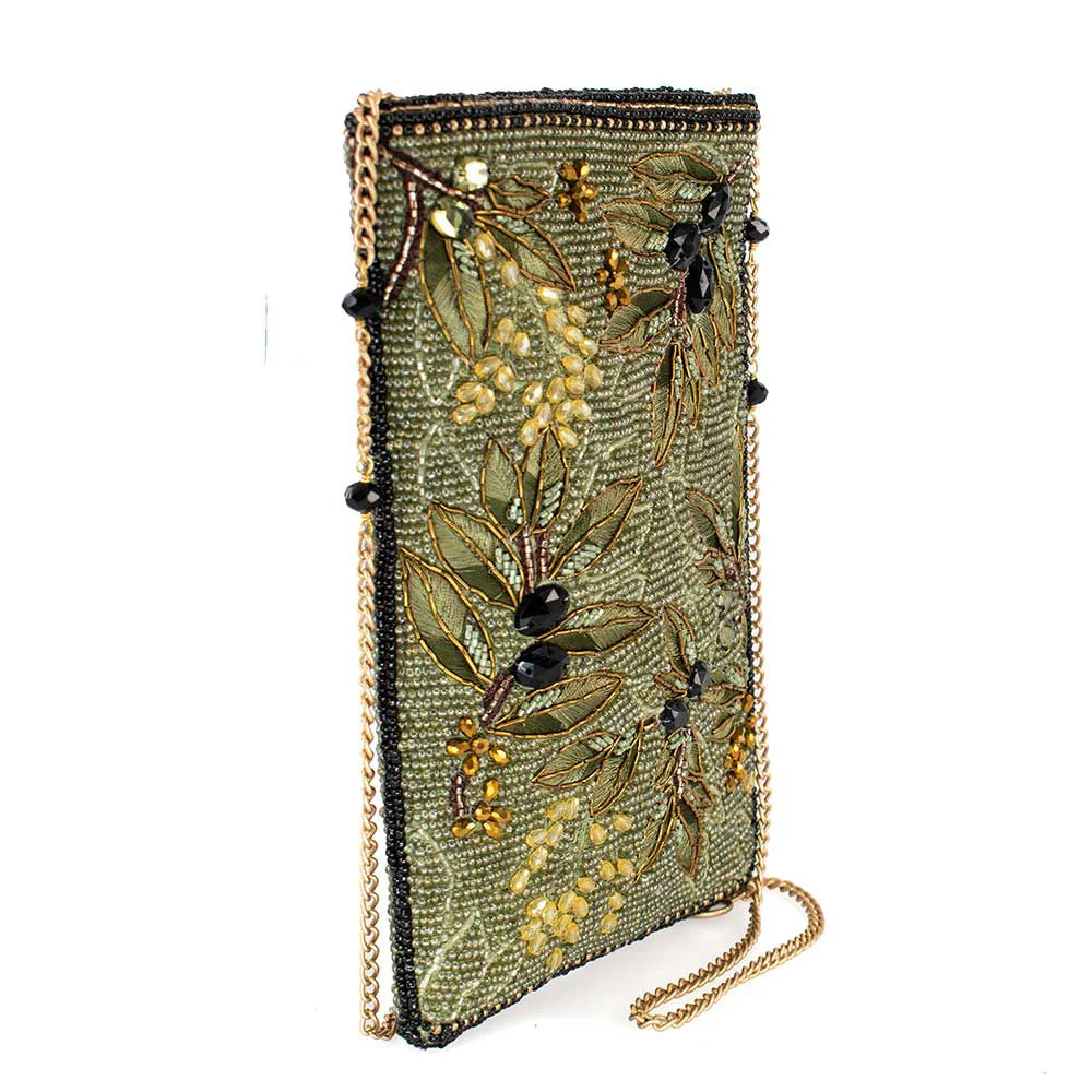 Mary Frances Olive Branch Crossbody Phone Bag - Image 3