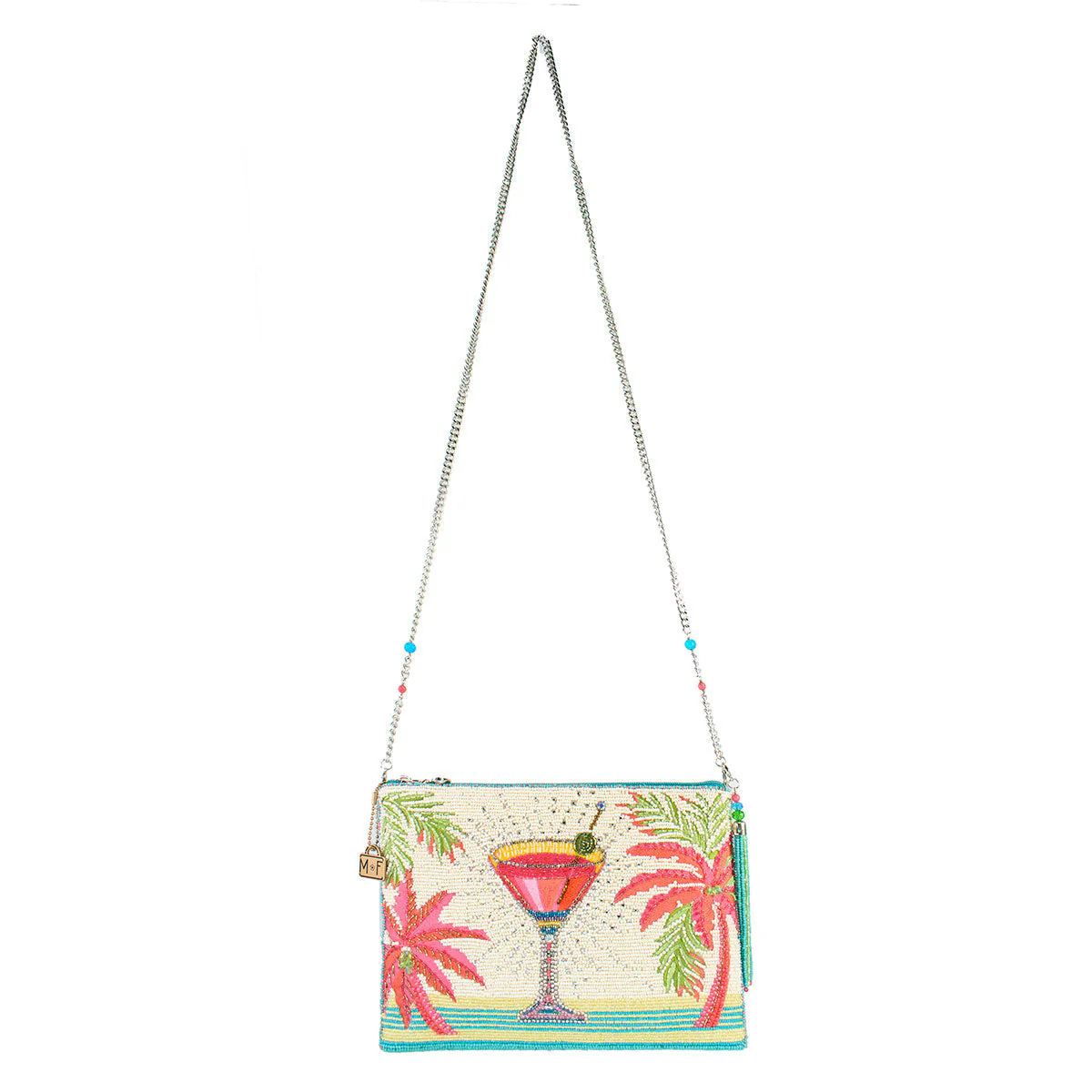 Mary Frances Palm Paradise Crossbody Handbag - Image 7