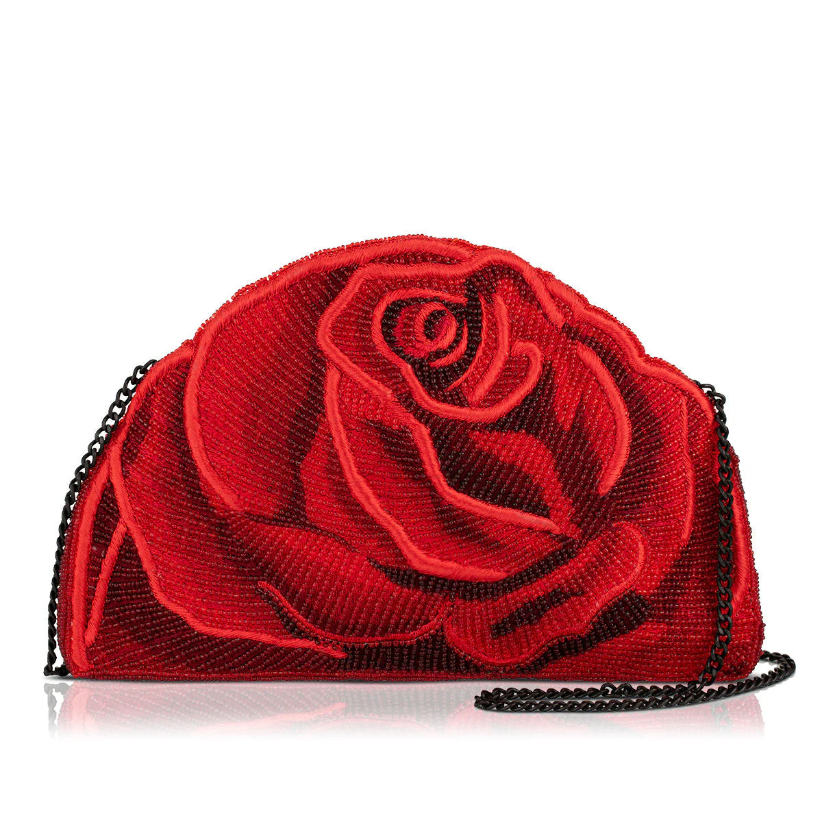 Mary Frances Petal Passion Crossbody Handbag