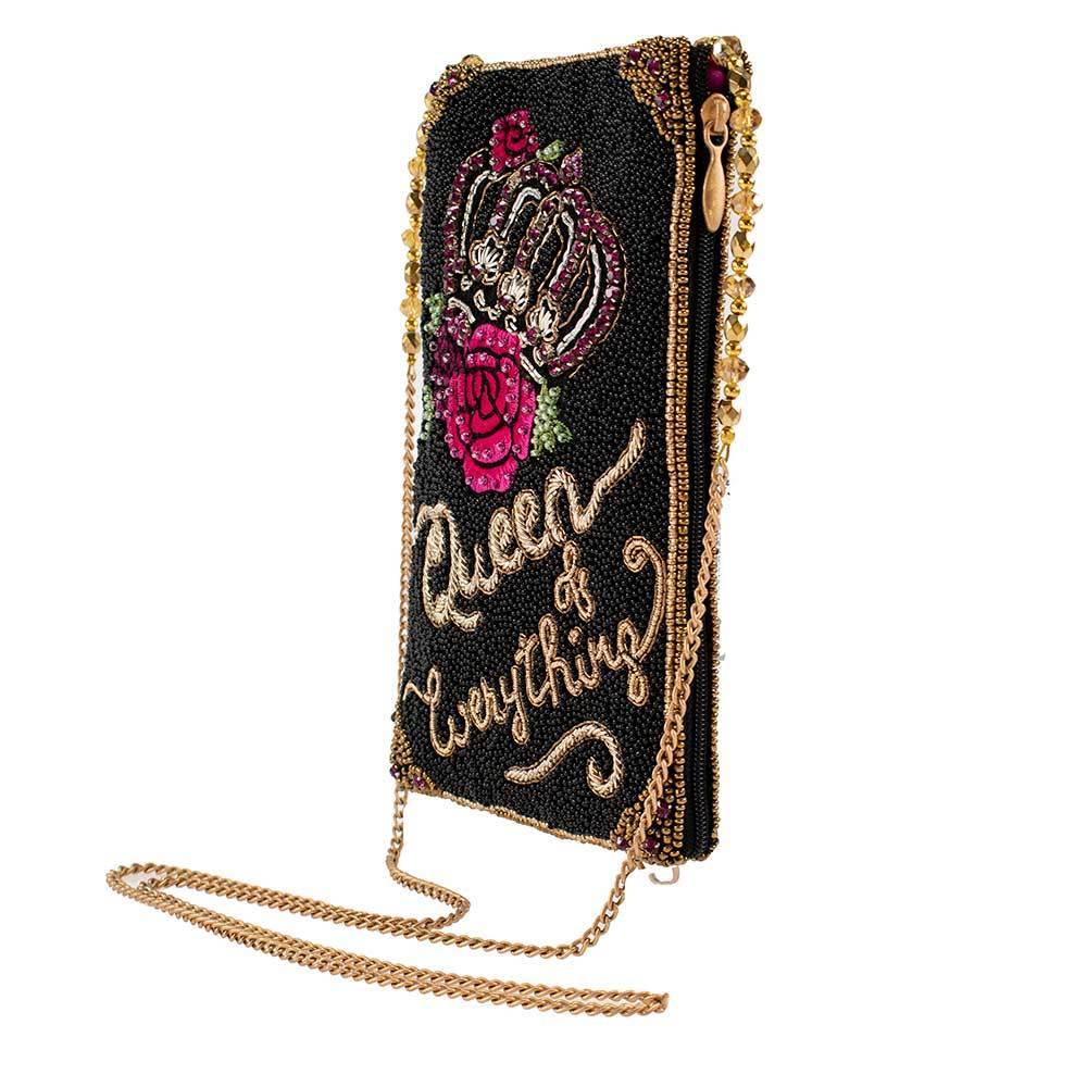 Mary Frances Queen Of Everything Crossbody Phone Bag - Image 5