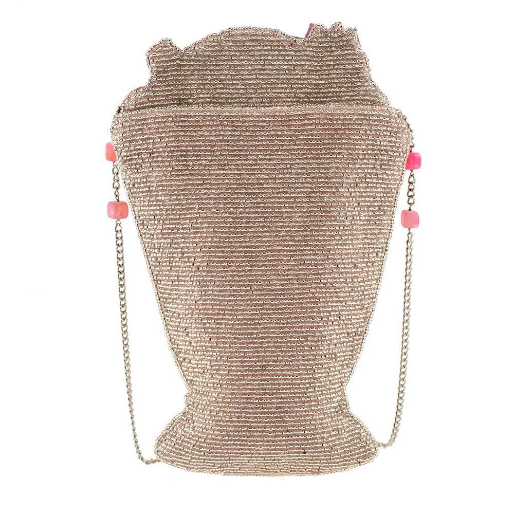 Mary Frances Shake It Up Strawberry Milkshake Crossbody Handbag Purse, Pink - Image 3
