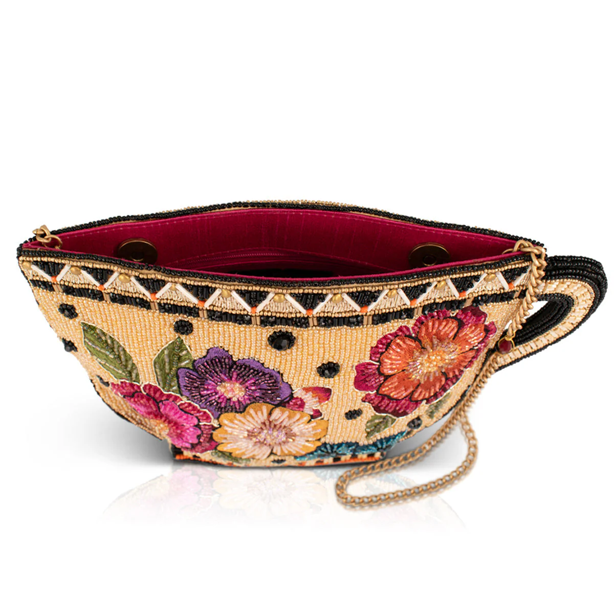 Mary Frances Tea Party Crossbody Handbag - Image 5