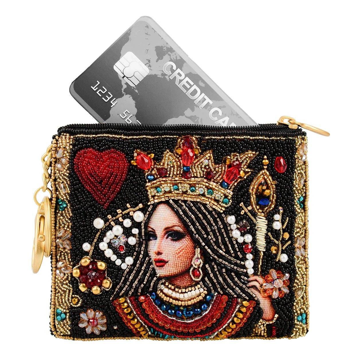 Mary Frances The Queen Coin Purse - Image 7