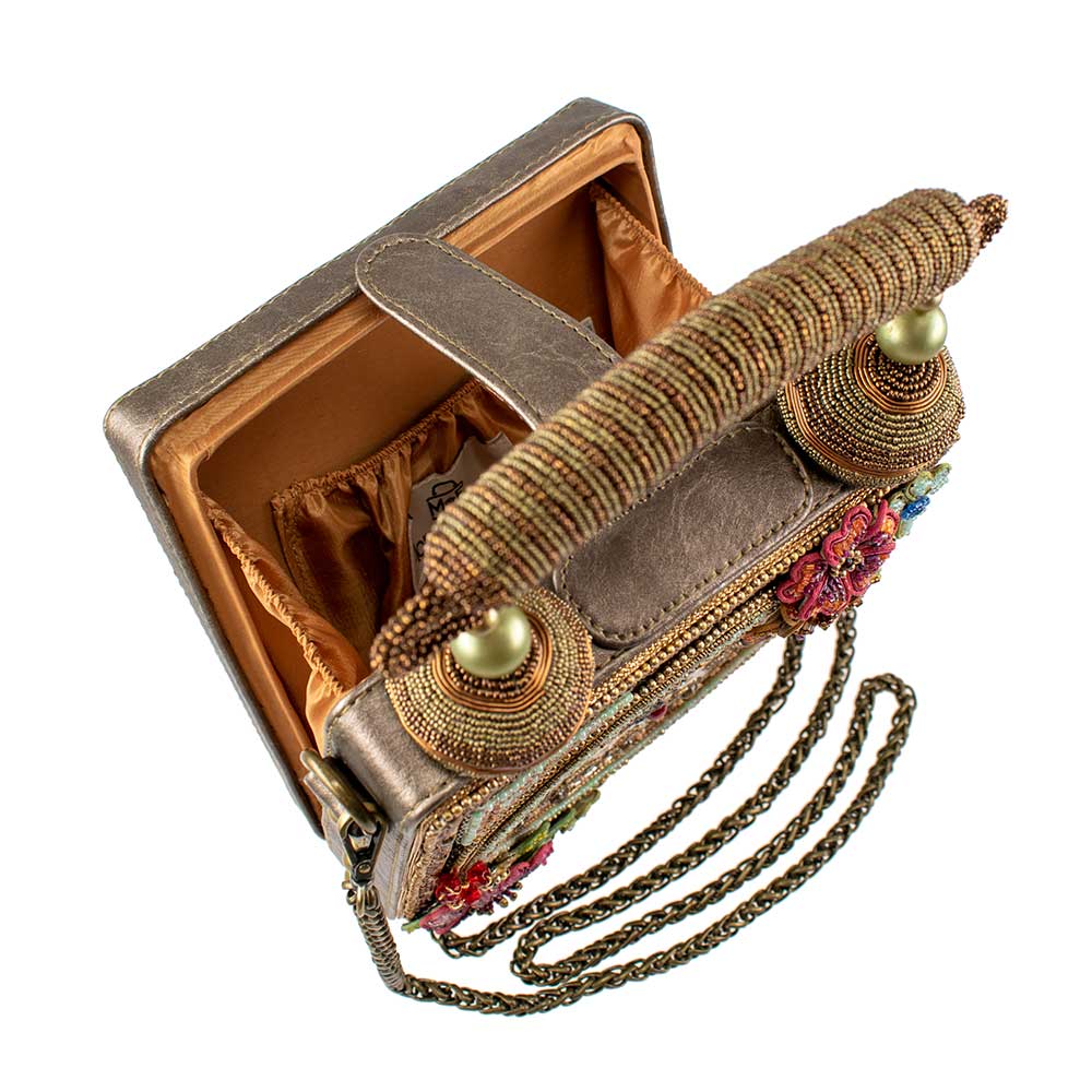 Mary Frances Time of Your Life Top Handle Clock Handbag - Image 6