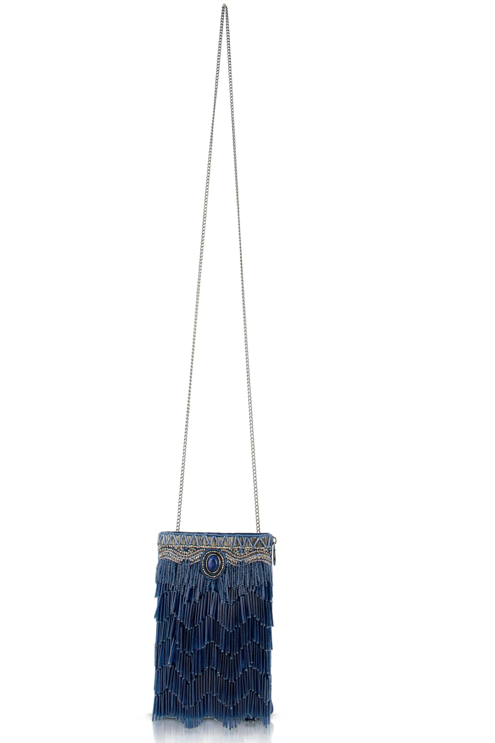 Mary Frances True Blue Crossbody Phone Bag - Image 5