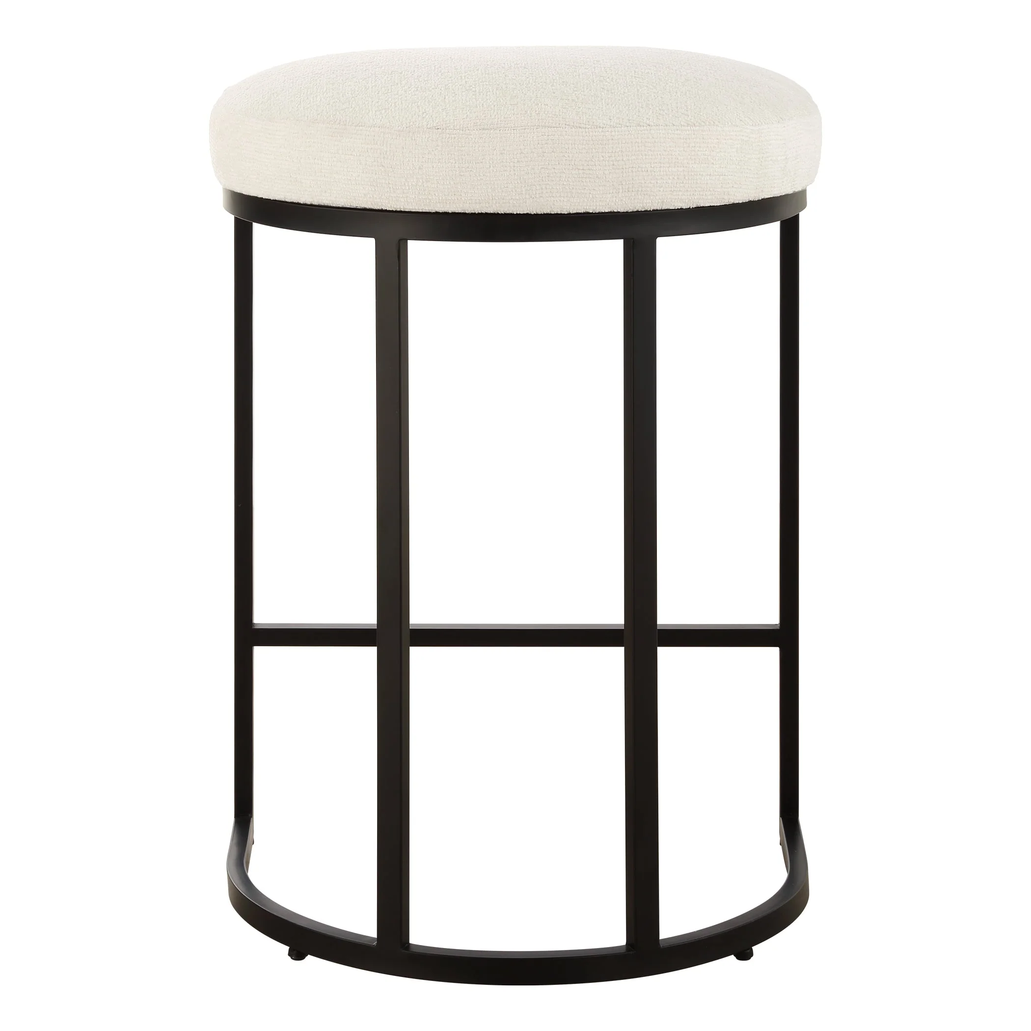 Matte Black Counter Stool - Image 6