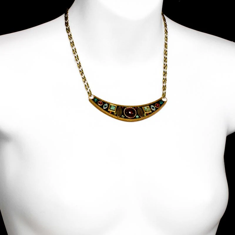 Michal Golan Earth Boomerang Necklace - Image 2