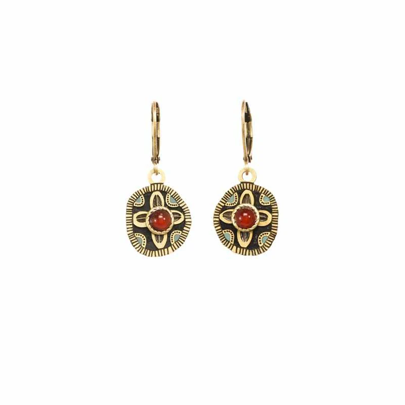 Michal Golan Earth Circle Earrings