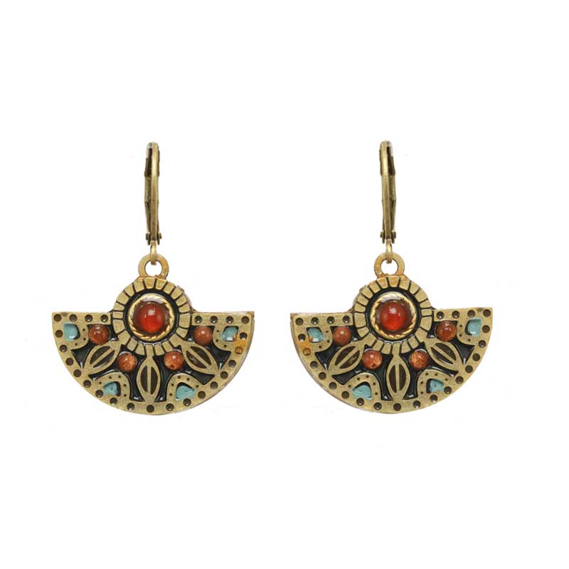Michal Golan Earth Fan Earrings