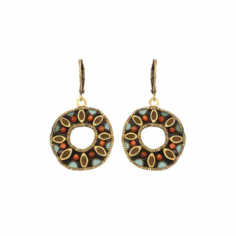 Michal Golan Earth Open Circle Earrings