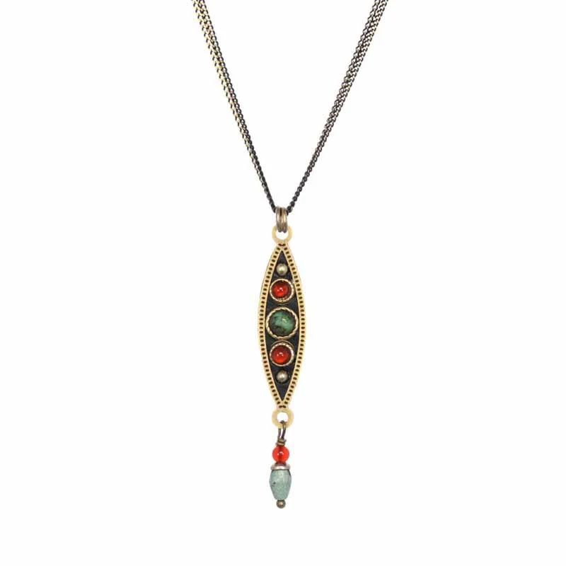 Michal Golan Earth Oval Necklace