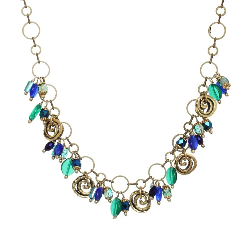Michal Golan Emerald Charm Necklace - Image 2