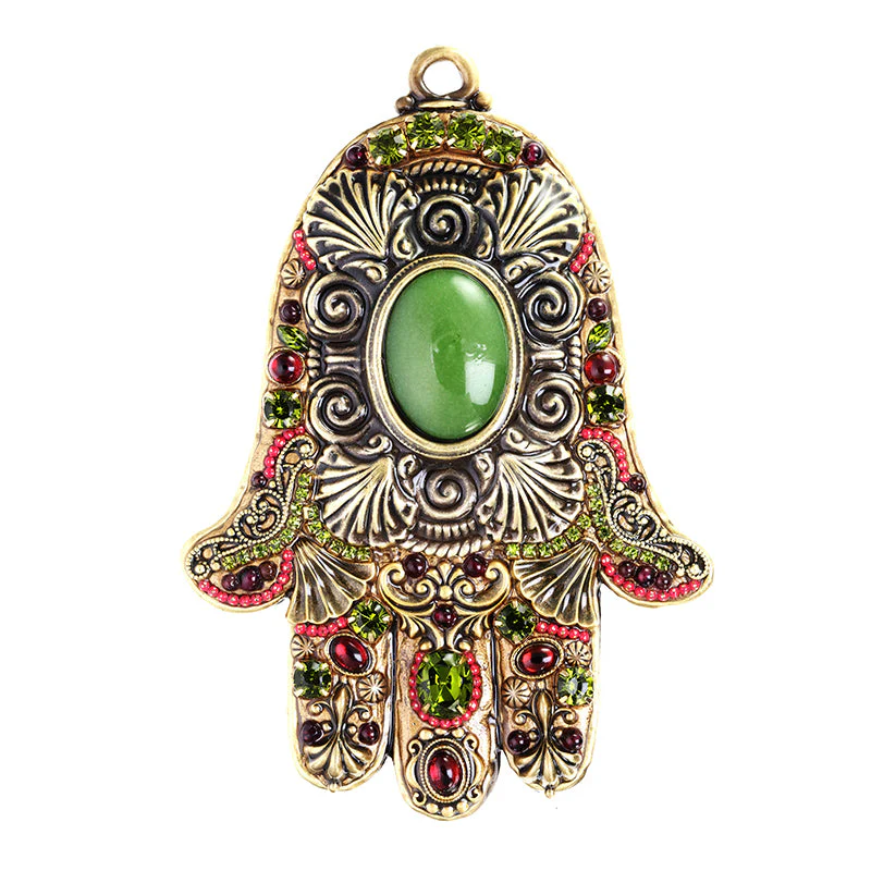 Michal Golan Evergreen Wall Hamsa
