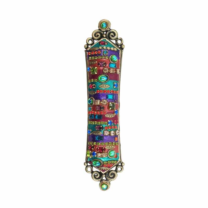 Michal Golan Mezuzah in Multi-Bright