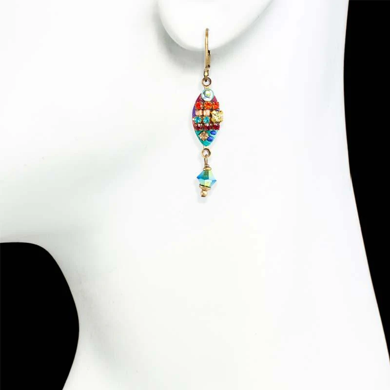 Michal Golan Multi-Bright Dangle Earrings - Image 2