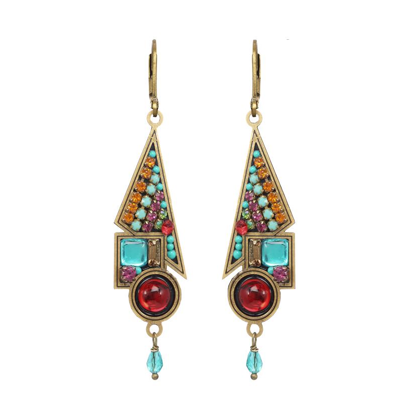 Michal Golan Multi-Bright Shape Earrings