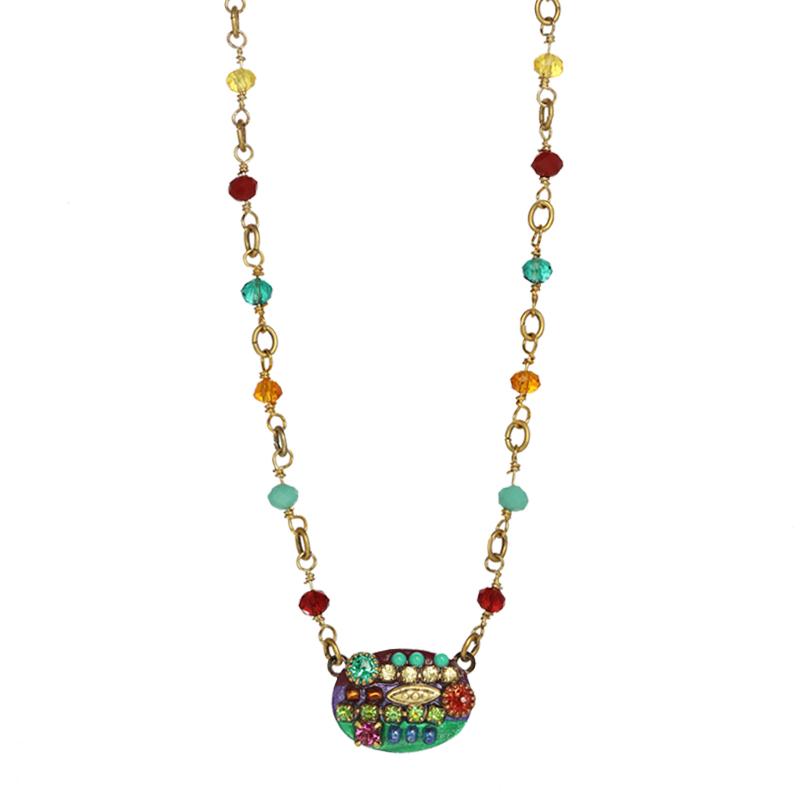 Michal Golan Multi Bright Small Necklace