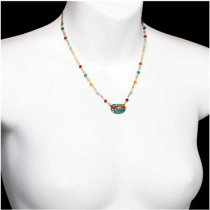 Michal Golan Multi Bright Small Necklace - Image 2