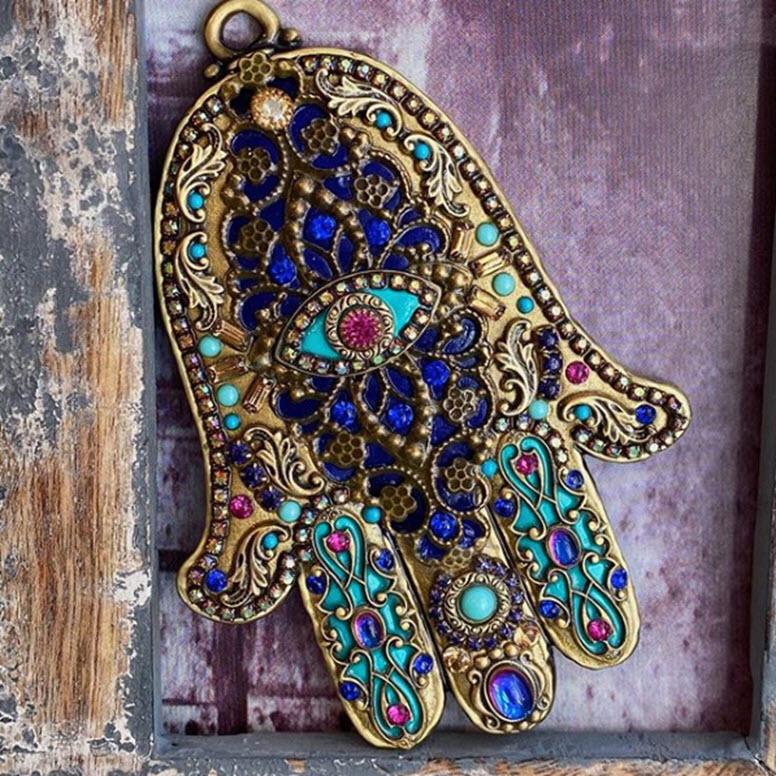 Michal Golan Regal Wall Hamsa - Image 2