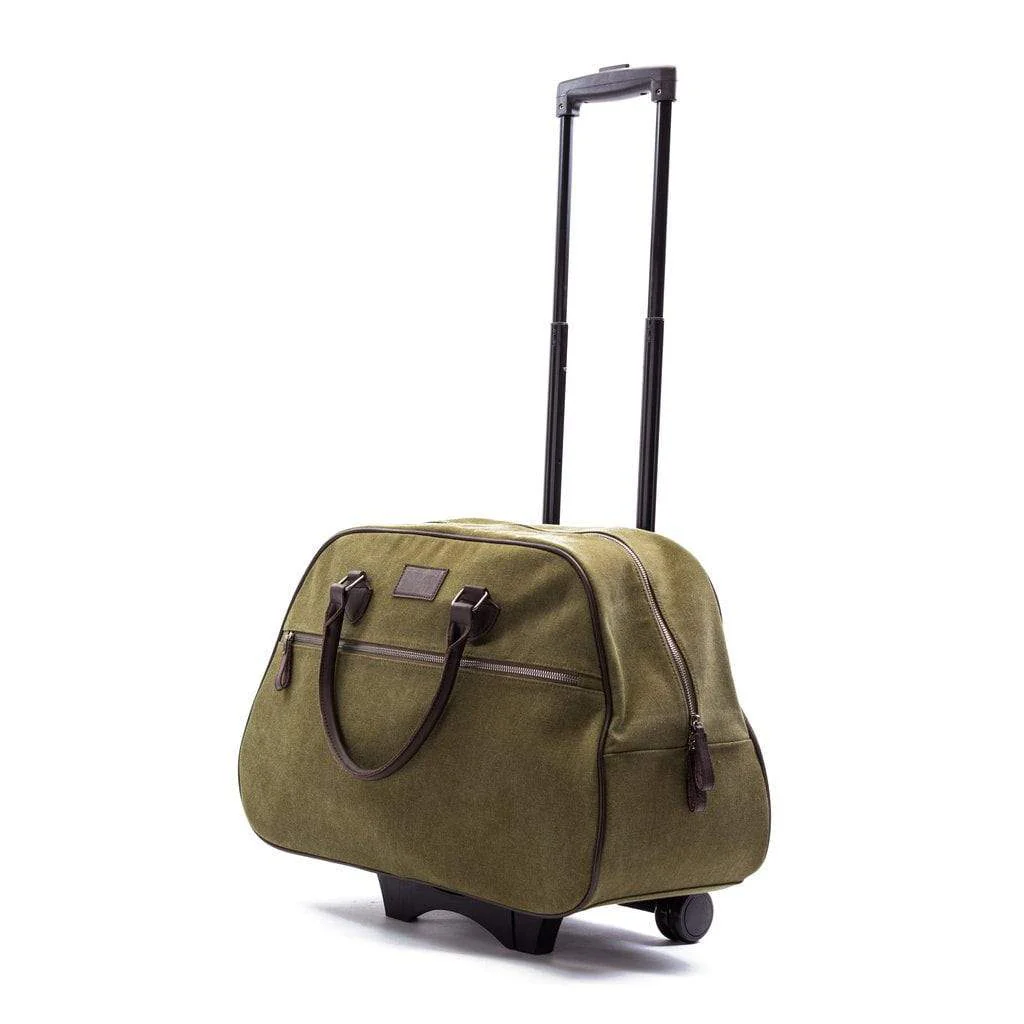 Mid-City Rolling Bag - Military Green - Image 5