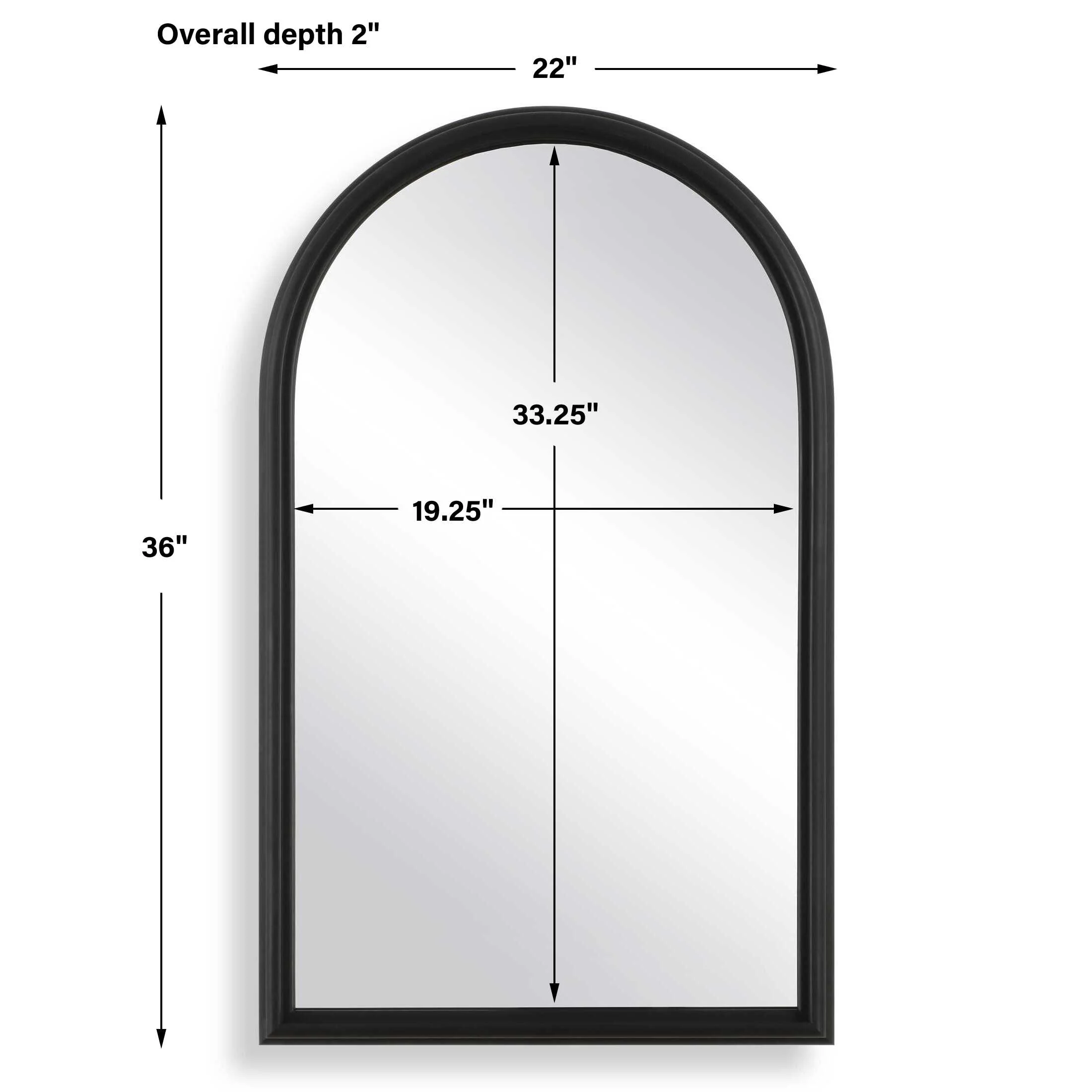 Modern Sleek Mirror - Image 3