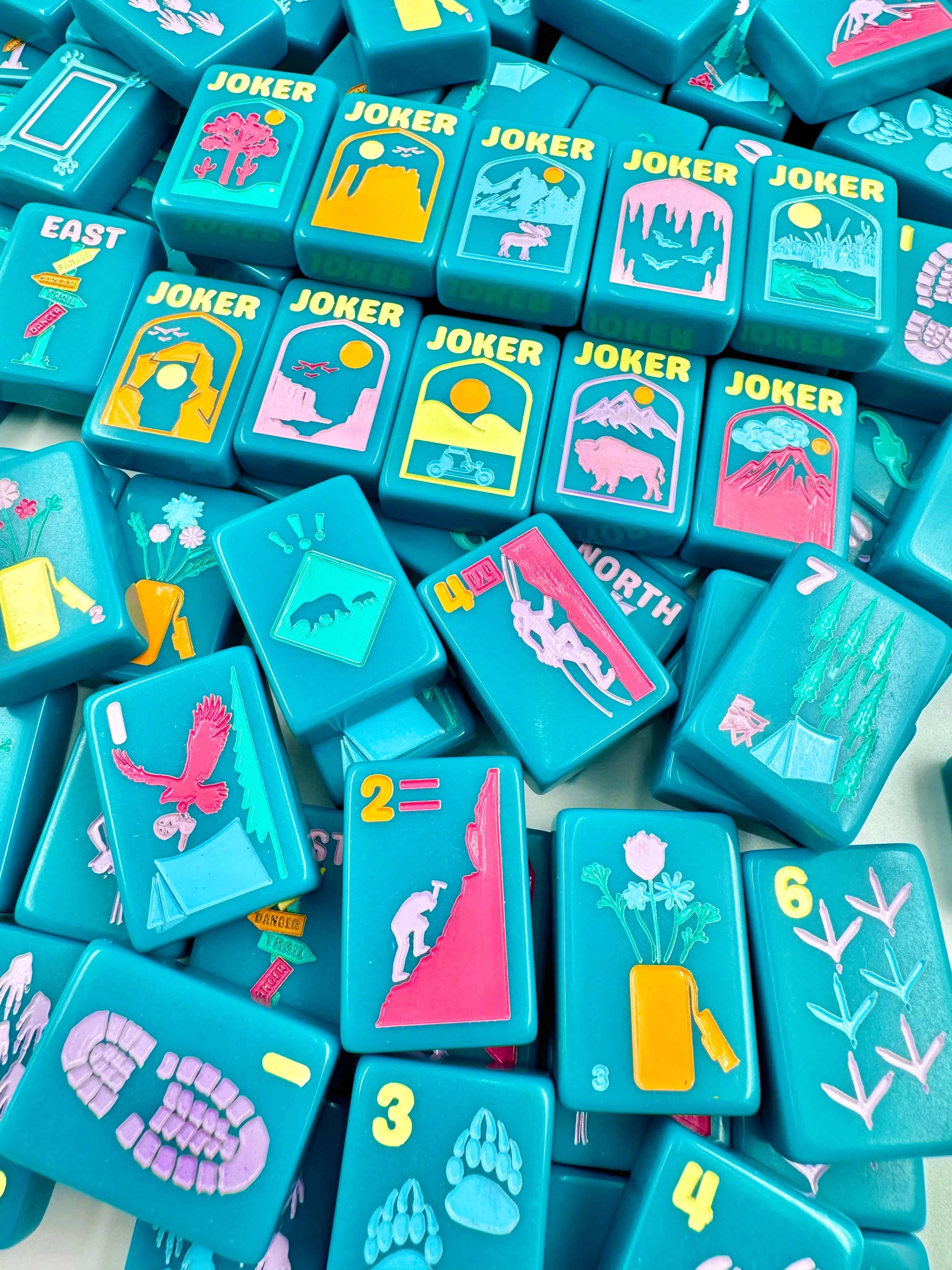THE PARK SERIES | Mahjong with Wilderness Flair | American, Chinese, Riichi, Hong Kong, Singaporean - Image 3