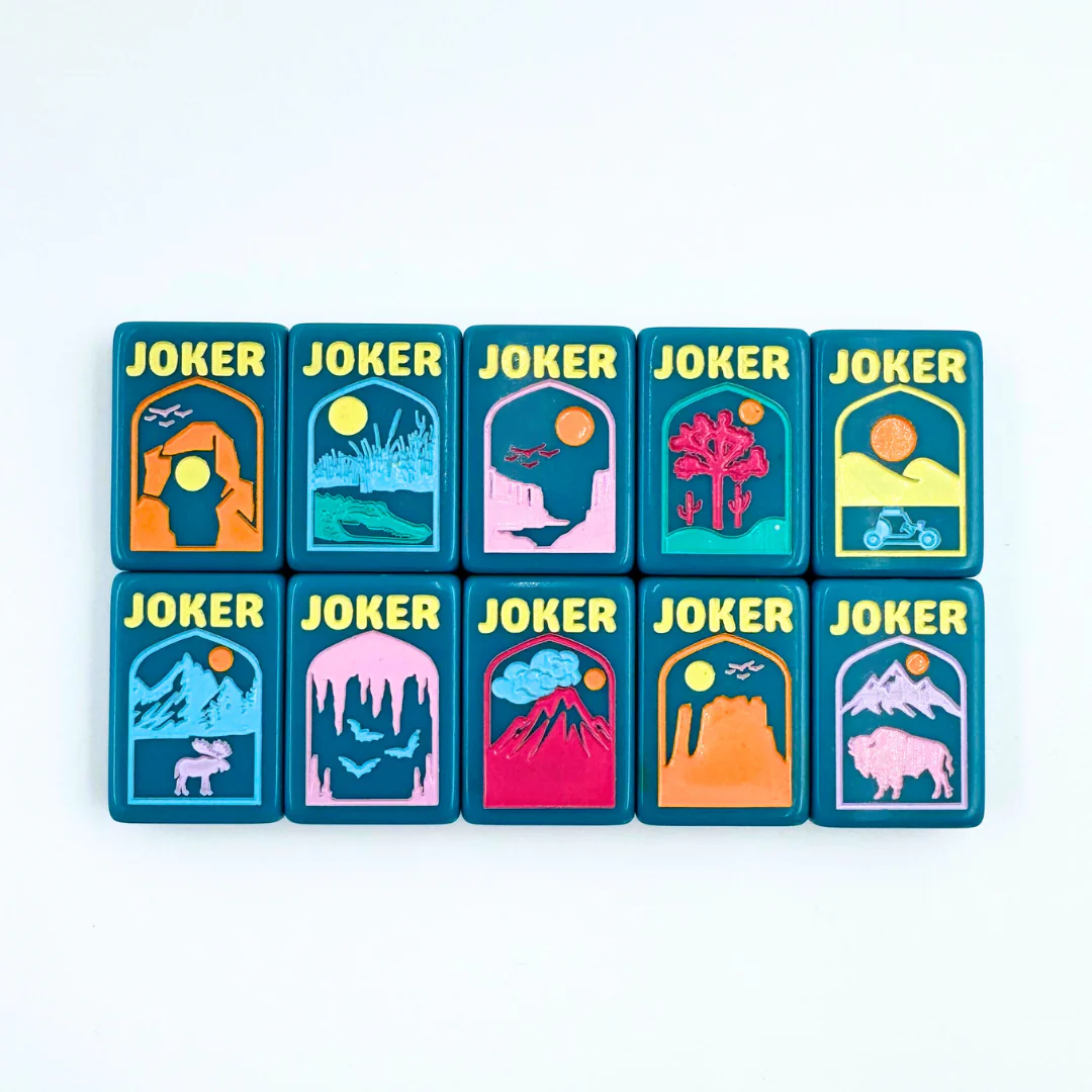 THE PARK SERIES | Mahjong with Wilderness Flair | American, Chinese, Riichi, Hong Kong, Singaporean - Image 4